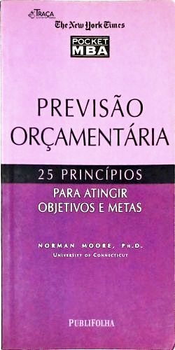 Previsão Orçamentária - 25 Princípios para Atingir Objetivos e Metas