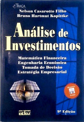 Análise De Investimentos (contém Disquete)