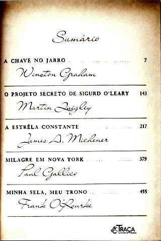 A Chave No Jarro - O Projeto Secreto De Sigurd OLeary - A Estrela Constante - Milagre Em Nova York