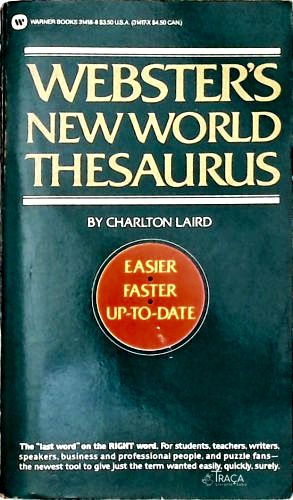 Websters New World Thesaurus