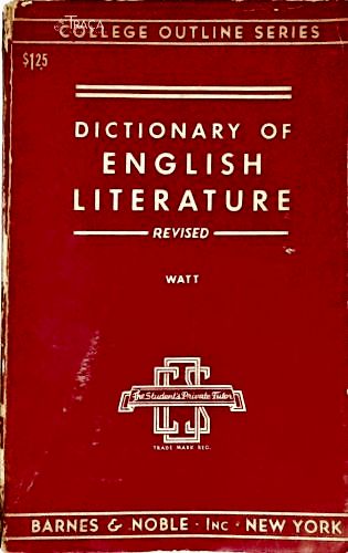 Dictionary Of English Literature