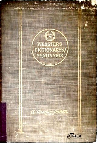Websters Dictionary Of Synonyms