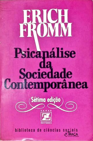 Psicanálise da Sociedade Contemporânea