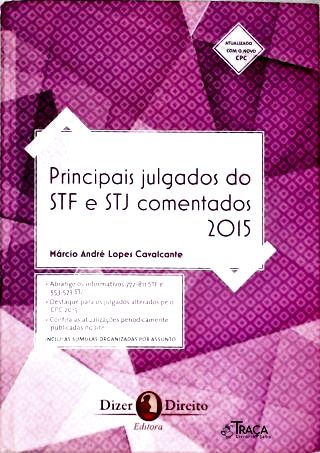Julgados do STF e STJ Comentados de 2015
