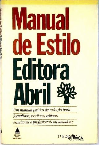 Manual De Estilo Editora Abril