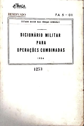 Dicionário Militar Para Operações Combinadas