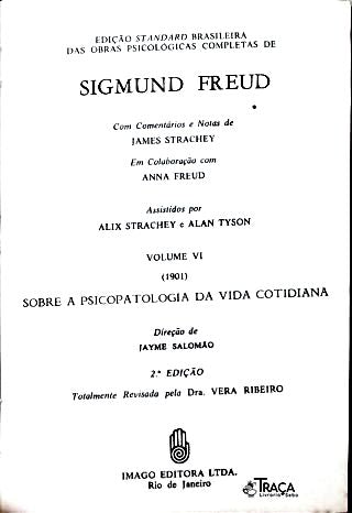 Sobre a Psicopatologia da Vida Cotidiana (1901)