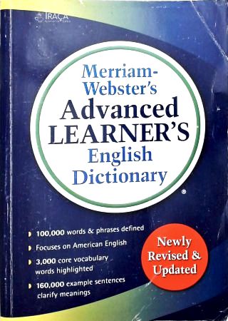 Merriam-websters Advanced Learners English Dictionary