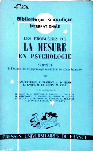 Les Problêmes de La Measure En Psychologie