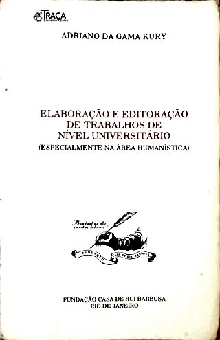Elaboração e Editoração de Trabalhos de Nível Universitário