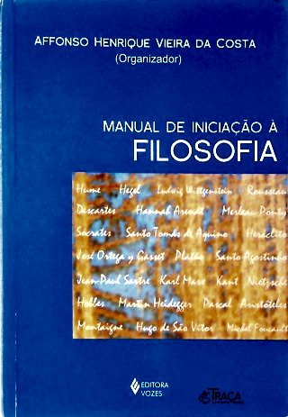 Manual de Iniciação À Filosofia