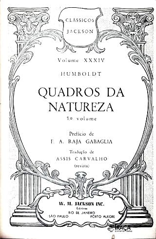 Quadros da Natureza - em 2 Volumes
