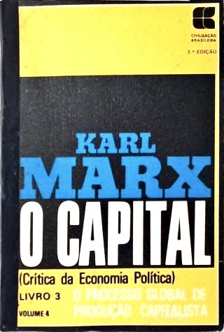 O Capital - Vol. 4 (livro 3)