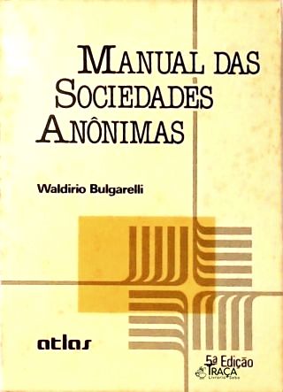Manual das Sociedades Anônimas