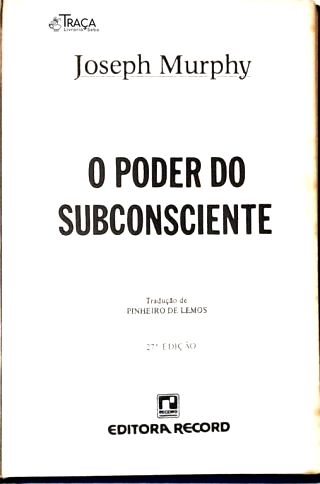 O Poder do Subconsciente