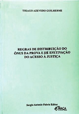 Regras de Distribuição do Ônus da Prova e da Efetivação do Acesso À Justiça