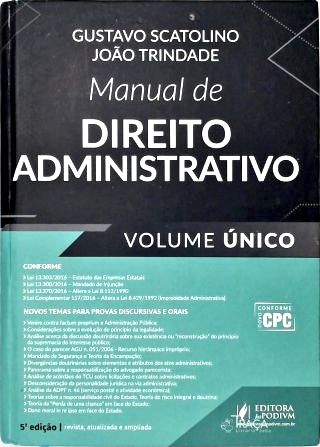 Manual de Direito Administrativo