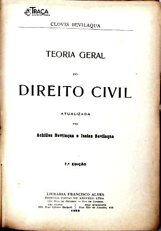 Teoria Geral do Direito Civil
