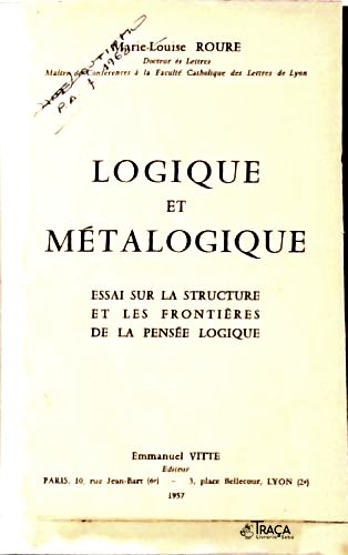 Logique Et Métalogique