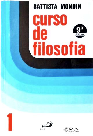 Curso de Filosofia (volume 1)