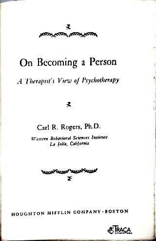 On Becoming a Person