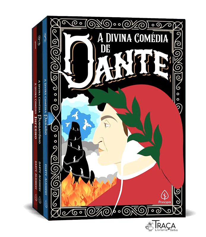 A Divina Comédia - em 3 volumes