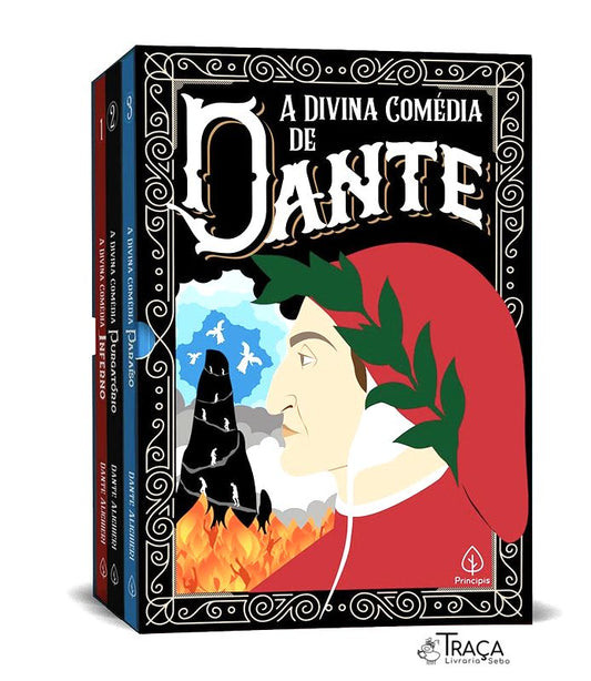 A Divina Comédia - em 3 volumes