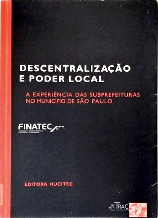 Descentralização e Poder Local