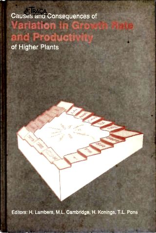 Causes And Consequences Of Variation In Growth Rate And Productivity Of Higher Plants