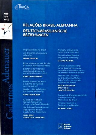 Relações Brasil-alemanha (cadernos Adenauer Xiv)