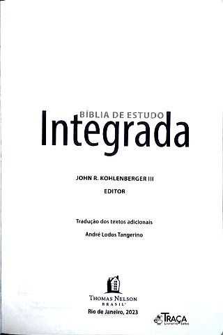 Bíblia de Estudo Integrada