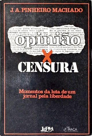 Opinião X Censura