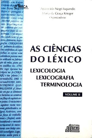 As Ciências do Léxico - Vol. 2