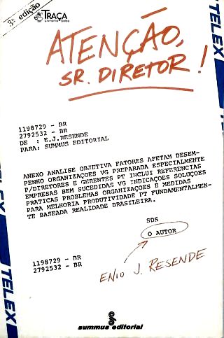 Atenção Sr. Diretor!
