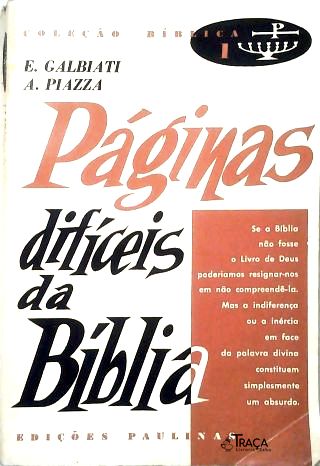 Páginas Difíceis da Bíblia