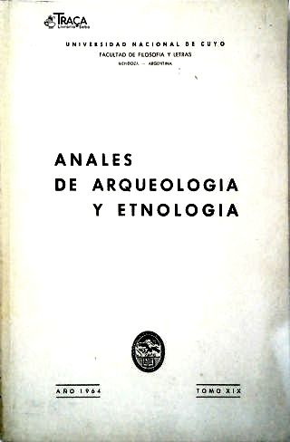 Anales de Arqueologia Y Etnologia - Tomo Xix