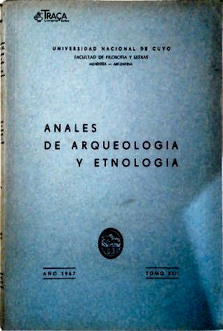 Anales de Arqueologia Y Etnologia - Tomo Xxii