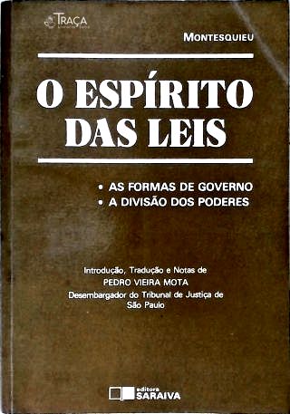 O Espírito das Leis