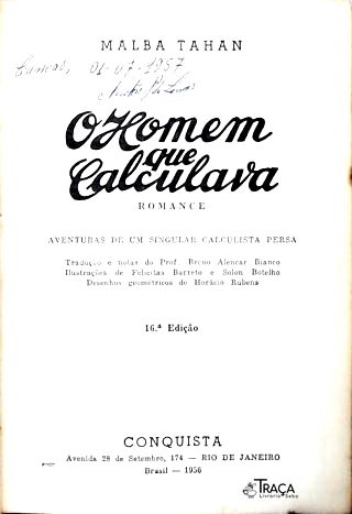 O Homem Que Calculava