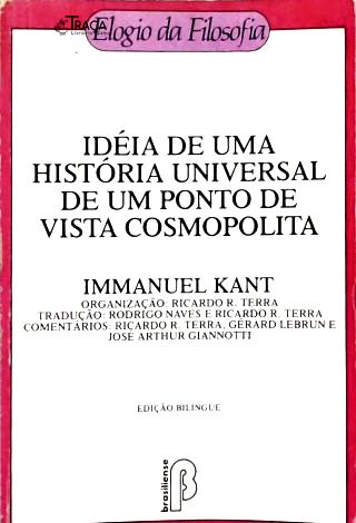 Idéia de Uma História Universal de Um Ponto de Vista Cosmopolita
