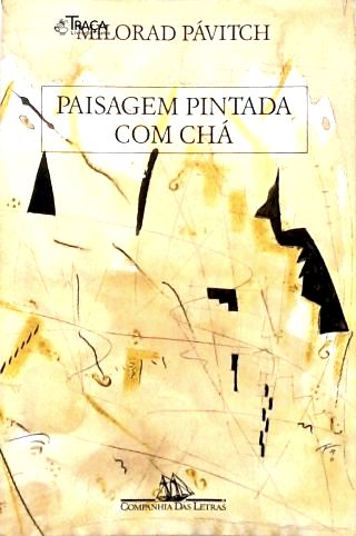 Paisagem Pintada com Chá