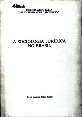 A Sociologia Jurídica No Brasil