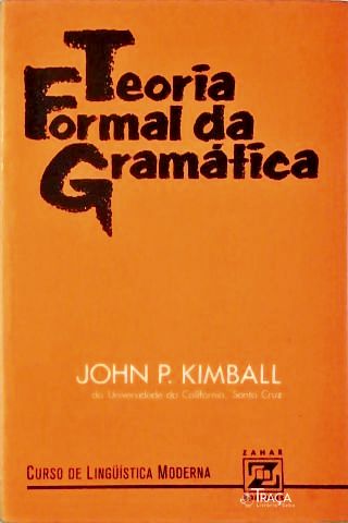 Teoria Formal da Gramática