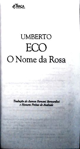 O Nome da Rosa