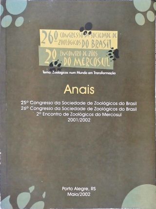 26º Congresso da Sociedade de Zoológicos do Brasil