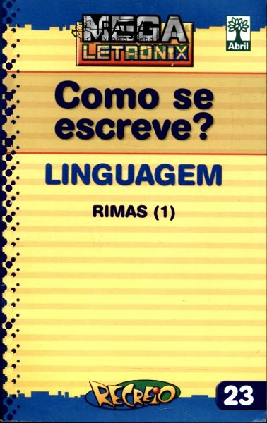 Como Se Escreve? Rimas 1