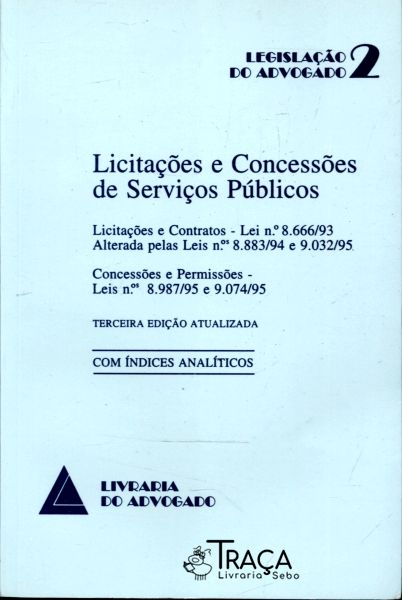Licitações e Concessões de Serviços Públicos