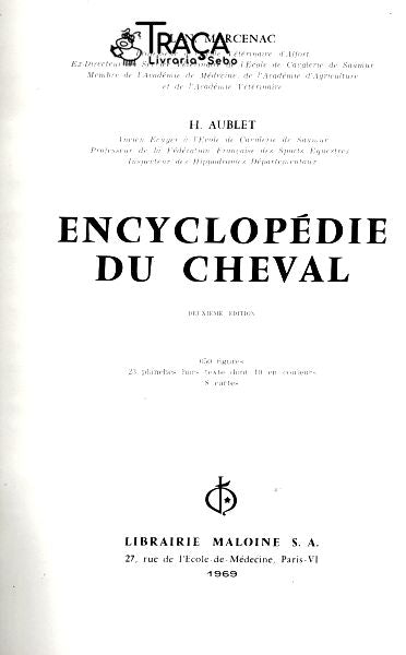 Encyclopédie Du Cheval