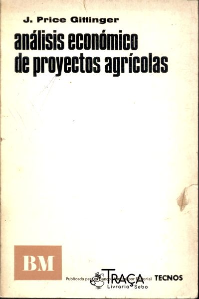Analisis Economico de Proyectos Agricolas