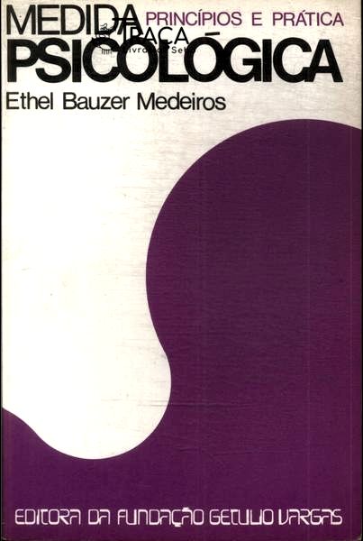 Medida Psicológica: Princípios E Prática